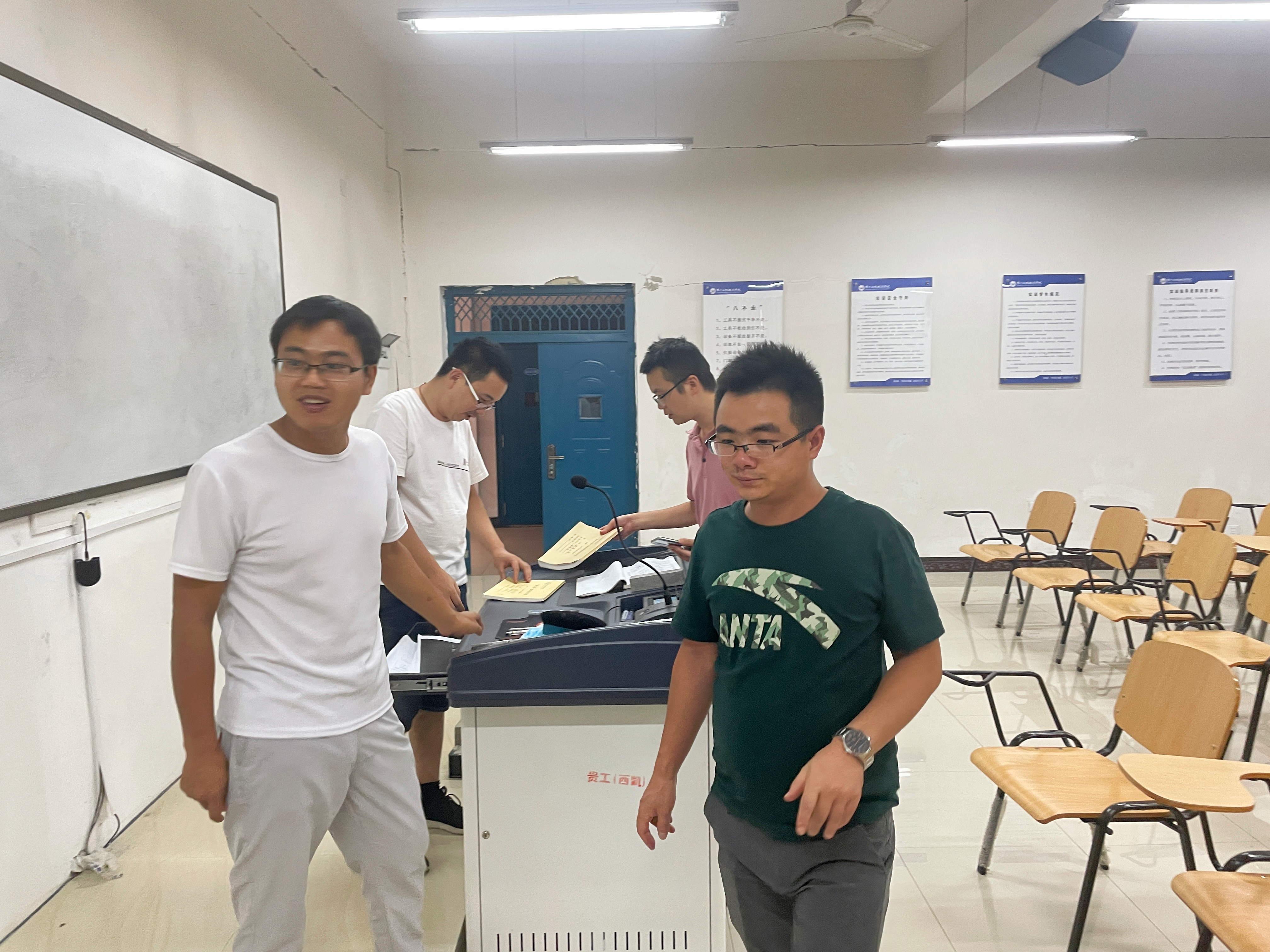 建筑工程学院建筑实训中心 2021年秋季学期开课前检查(图2)